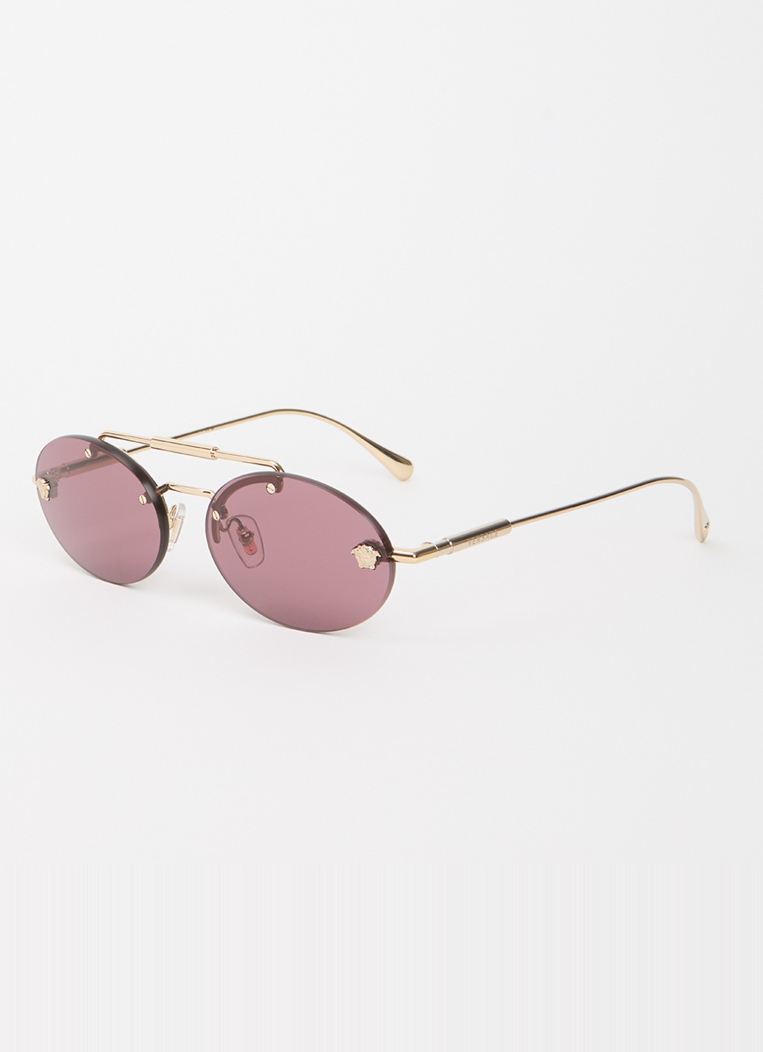 Versace Retro zonnebril VE2295 - voorkant goud