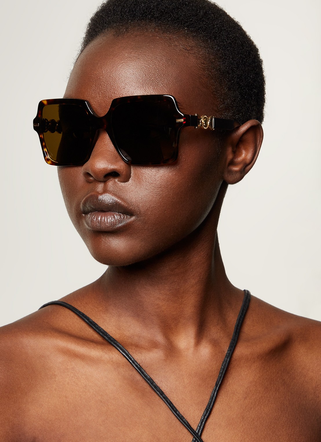 Versace Retro zonnebril VE4441 - voorkant 2 bruin