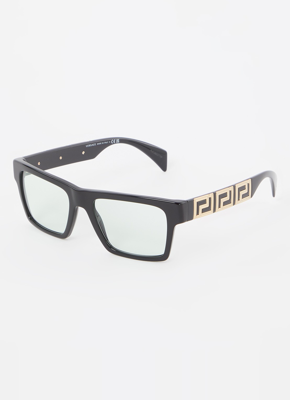 Versace Retro zonnebril VE4445  - voorkant 4 zwart