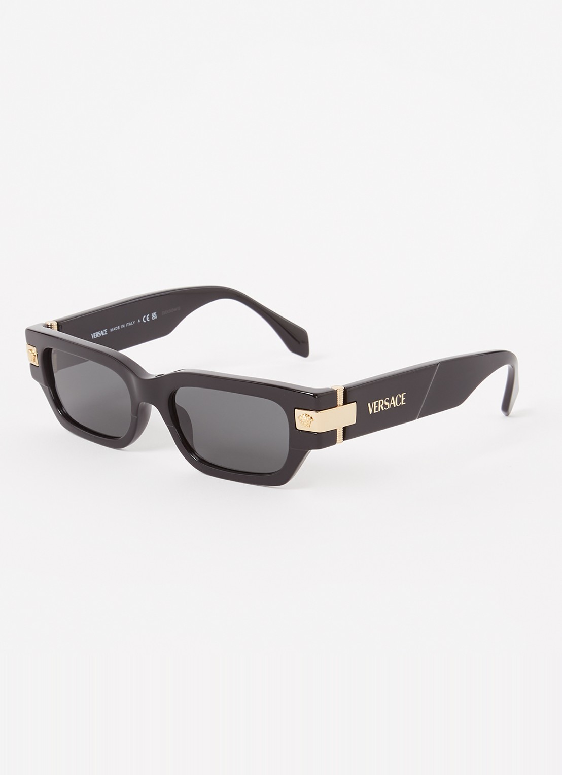 Versace Retro zonnebril VE4465 - voorkant 4 zwart