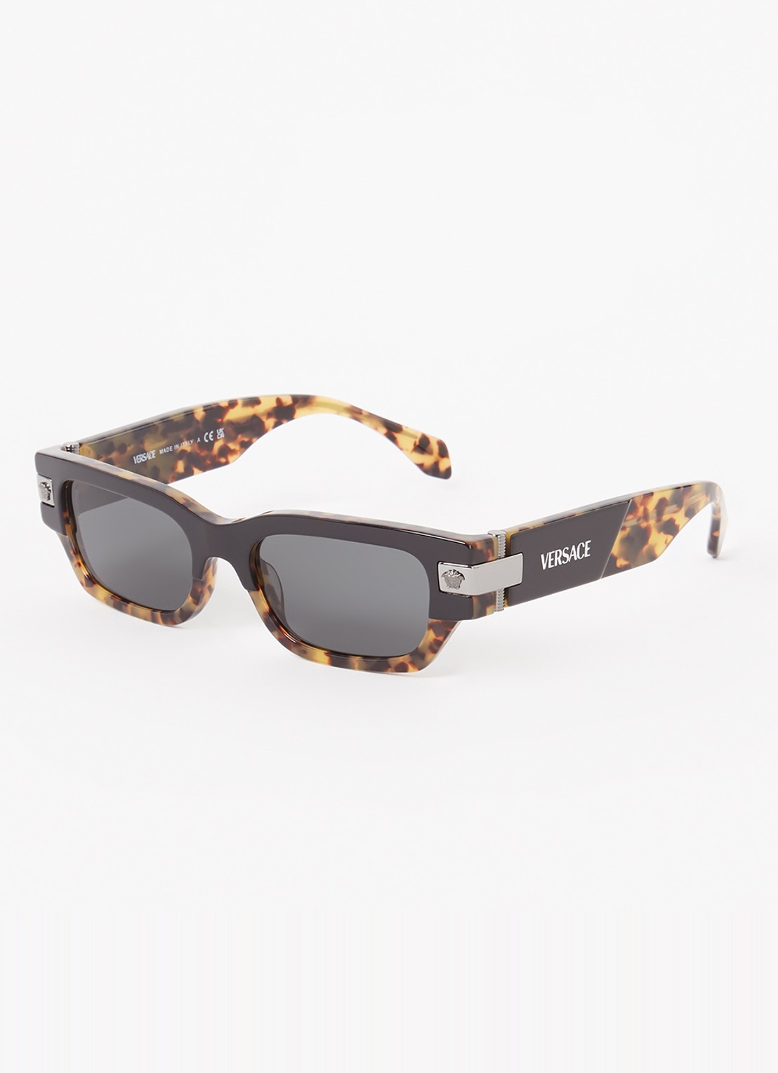 Versace Retro zonnebril VE4465 - voorkant zwart