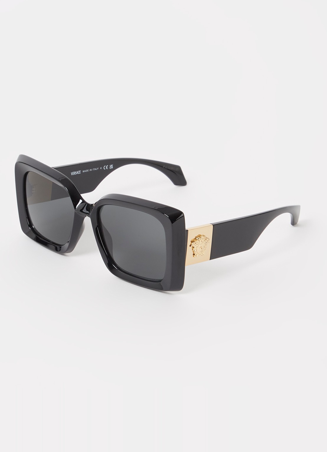 Versace Retro zonnebril VE4467U - voorkant 4 zwart