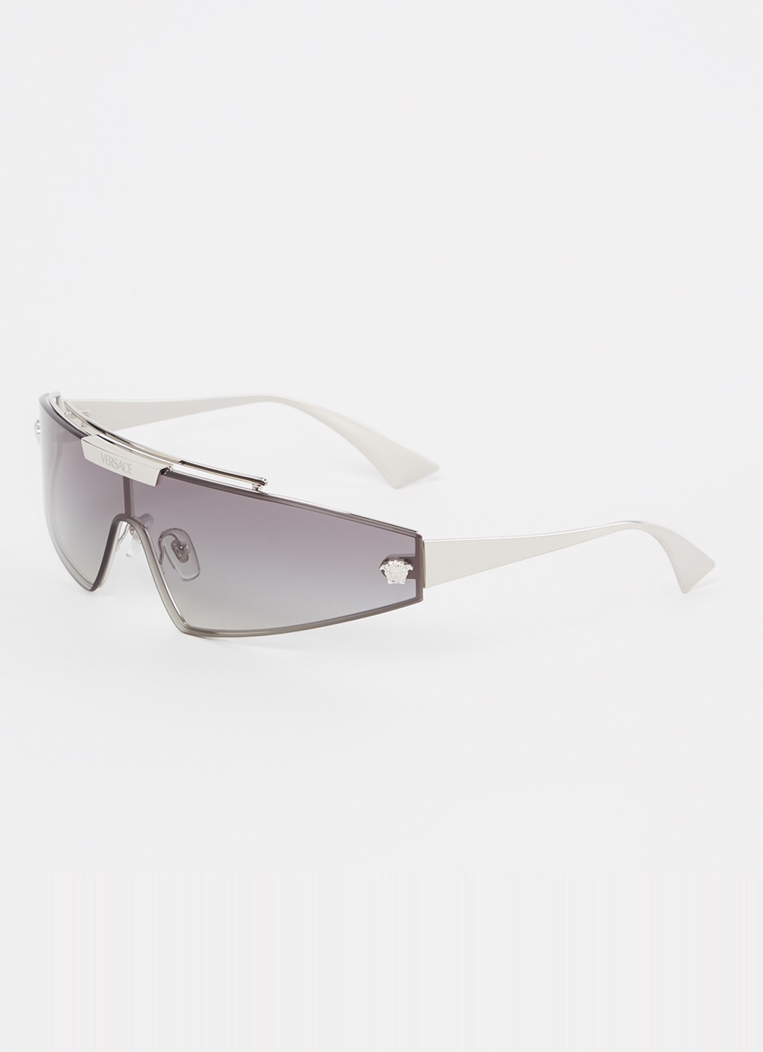Versace Shield zonnebril VE2265 - voorkant zilver