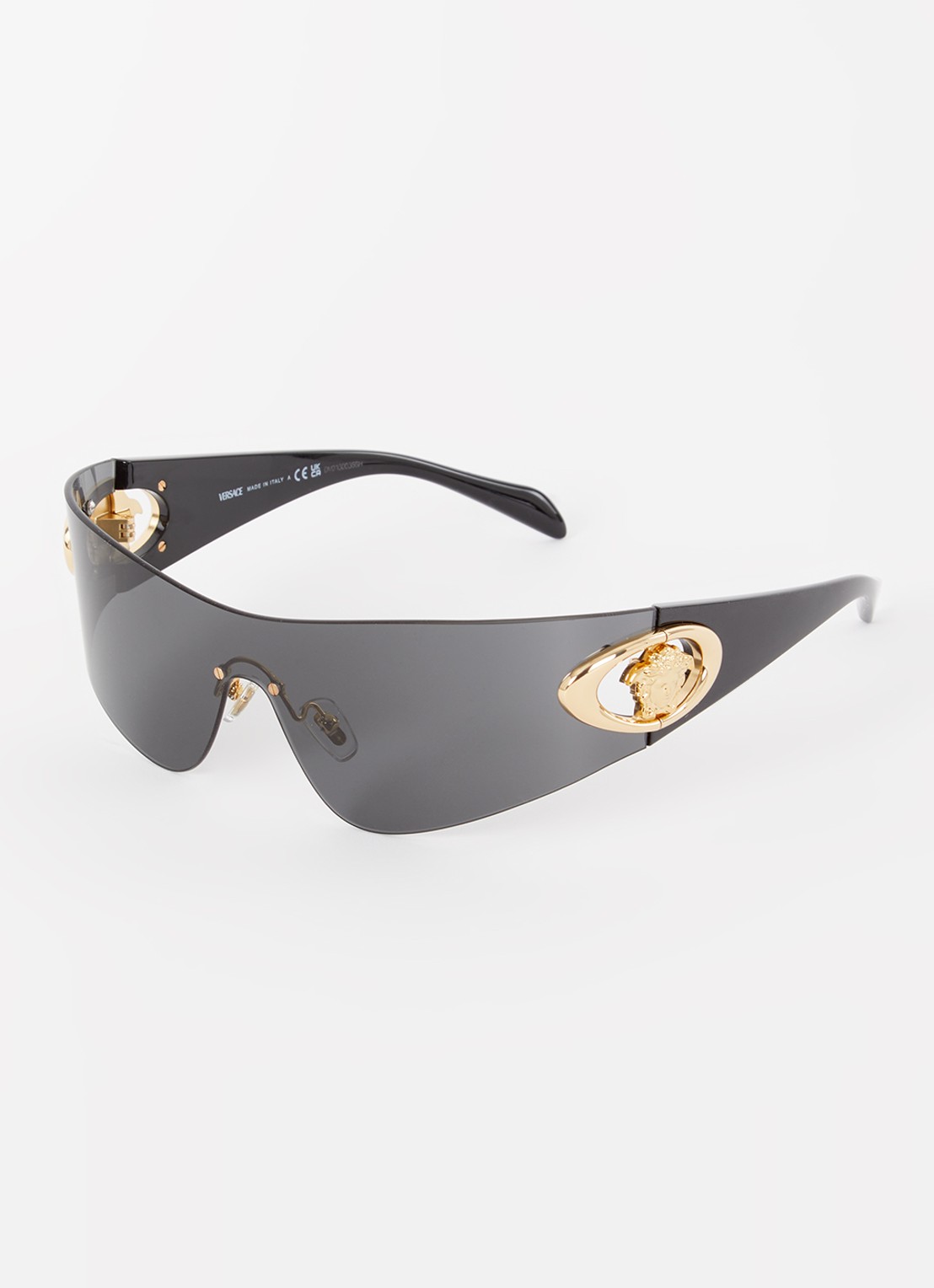 Versace Shield zonnebril VE2280 - voorkant 4 zwart