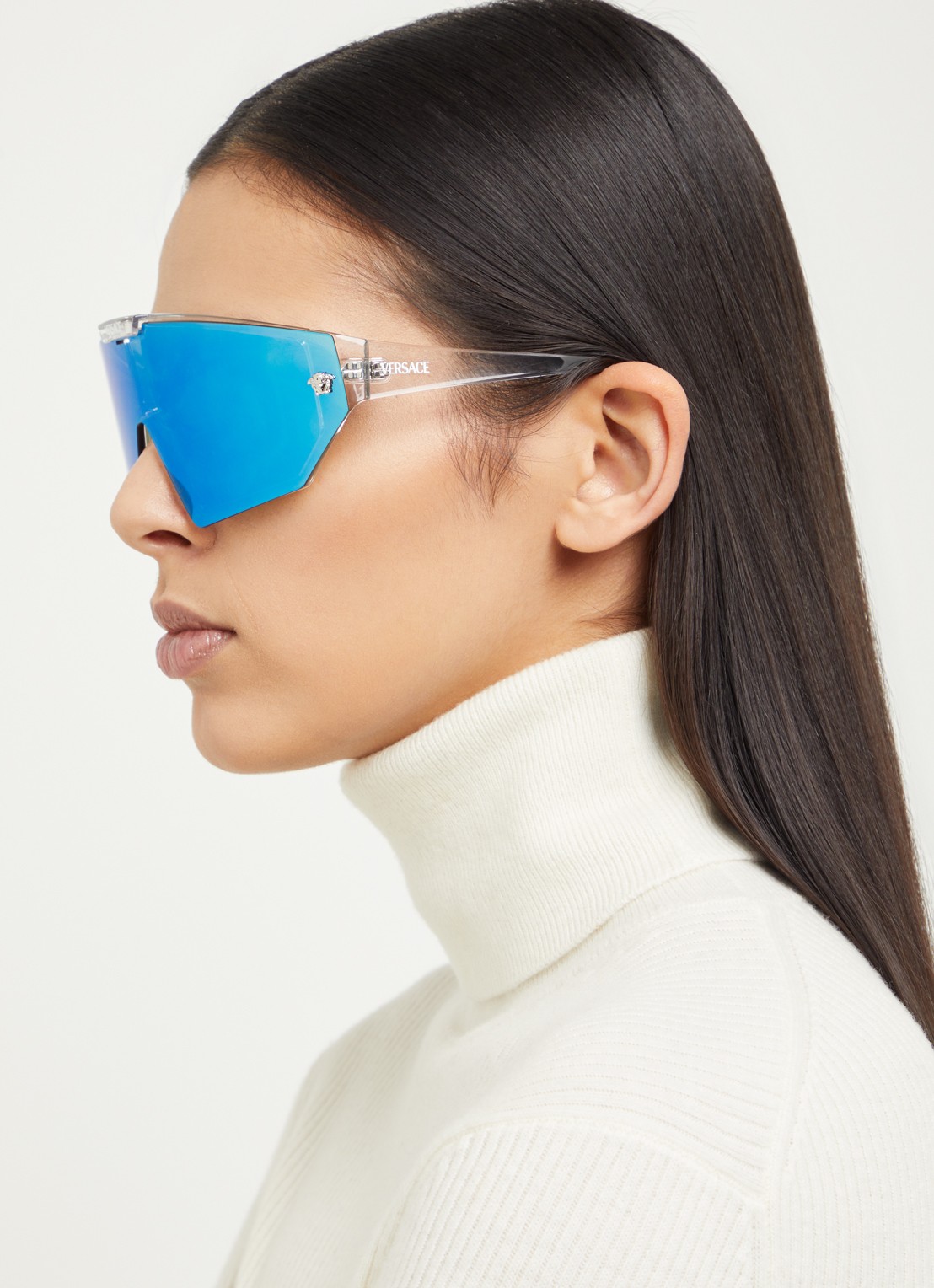 Versace Shield zonnebril VE4461 - voorkant 2 transparant