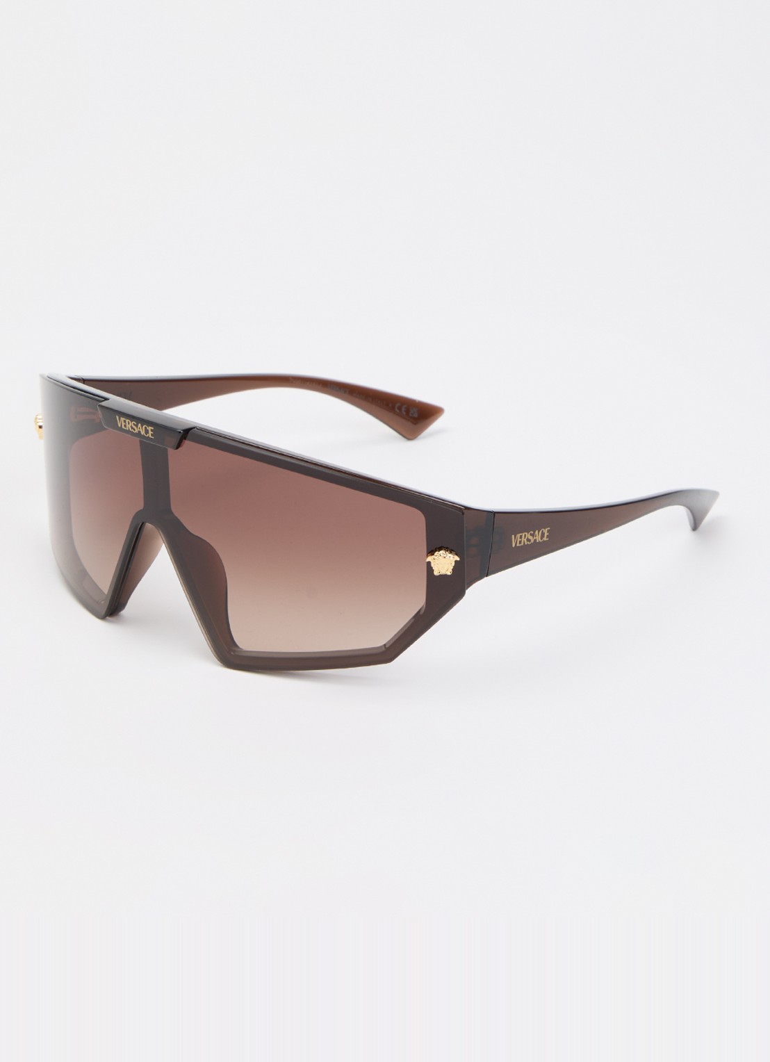 Versace Shield zonnebril VE4461 - voorkant 4 bruin