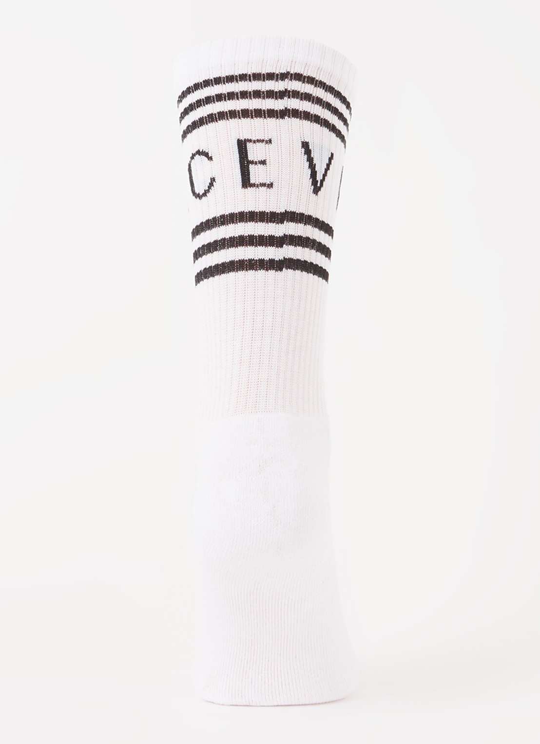 Versace Sportsokken met logo  - voorkant 3 wit