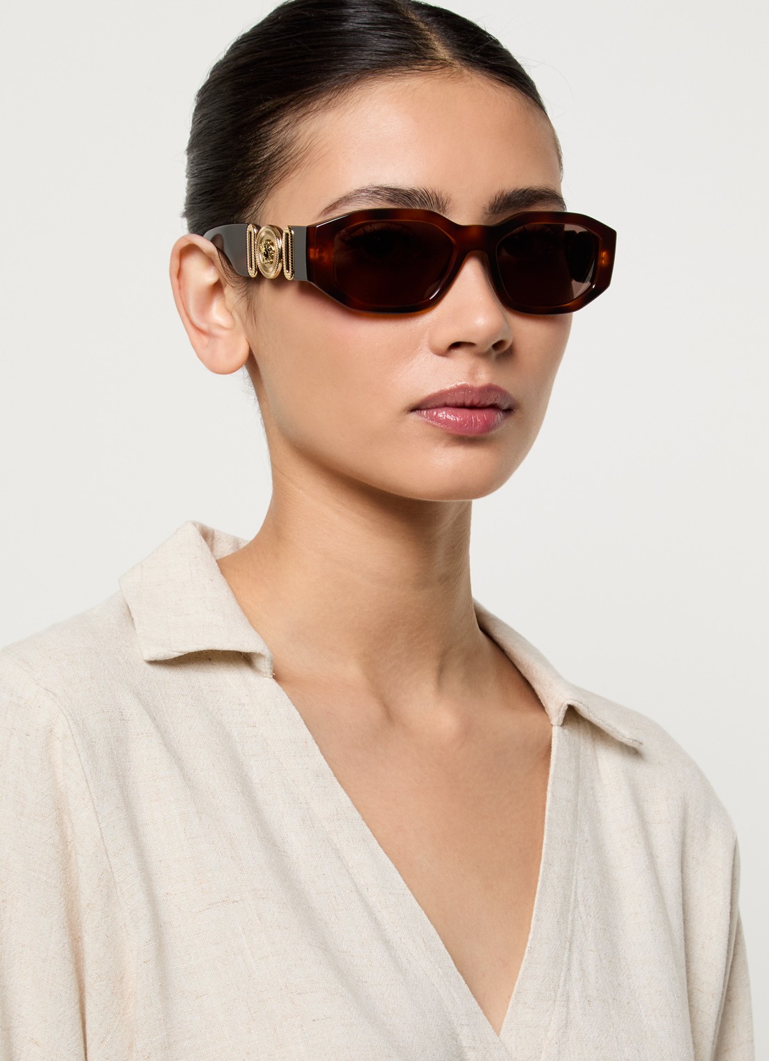 Versace VERSACE *VE4361 53 Hrn Brn - voorkant 2 bruin