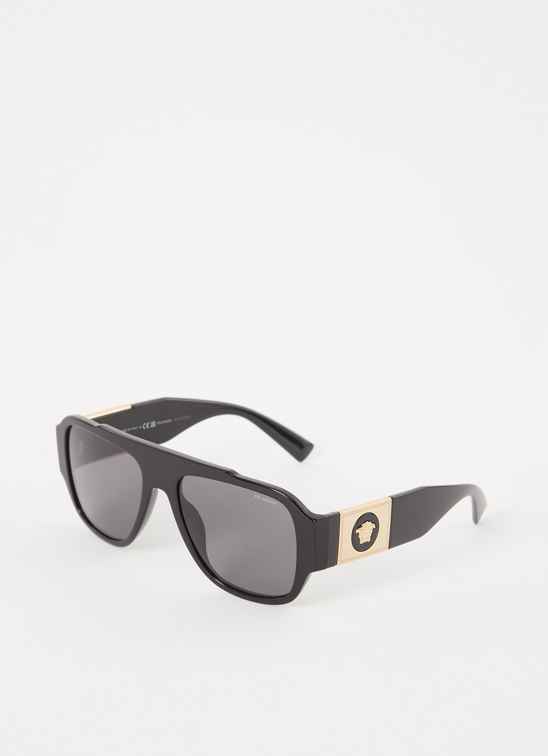 Versace Versace *VE4436U  BLK SHN GRY - voorkant zwart