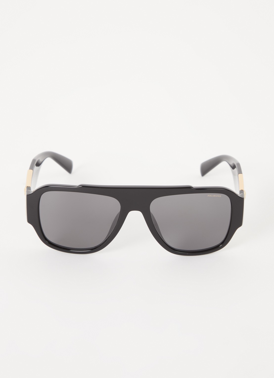 Versace Versace *VE4436U  BLK SHN GRY - voorkant 2 zwart