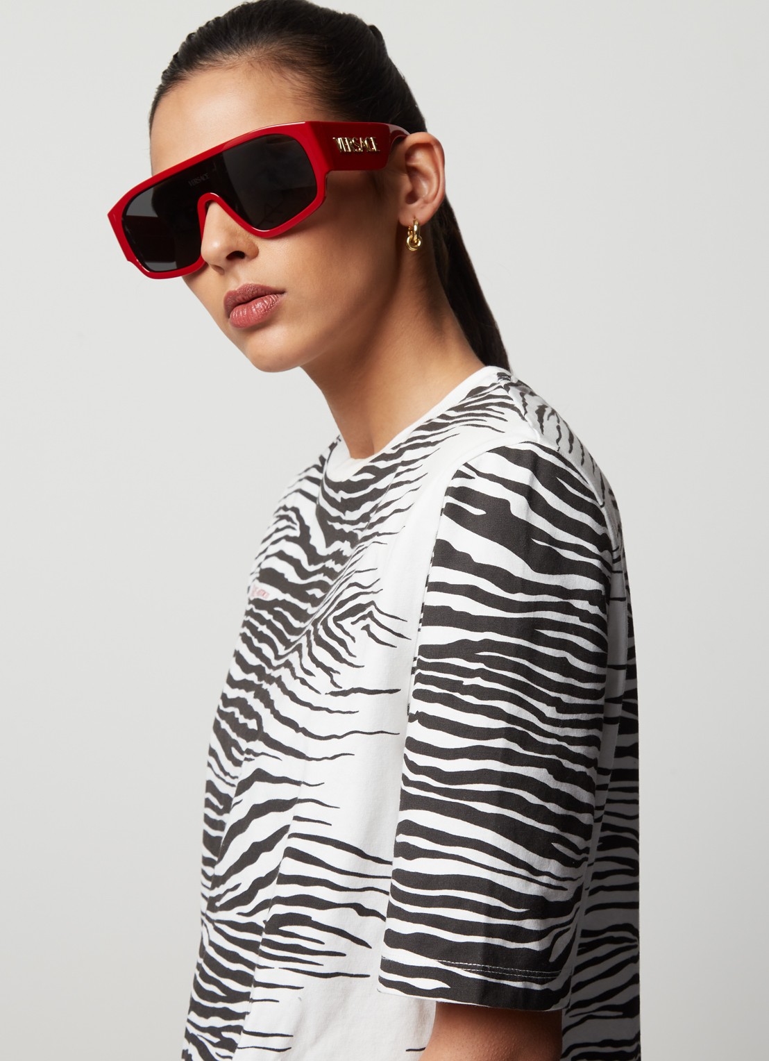 Versace Versace *VE4439  RED SHN GRY - voorkant 3 rood