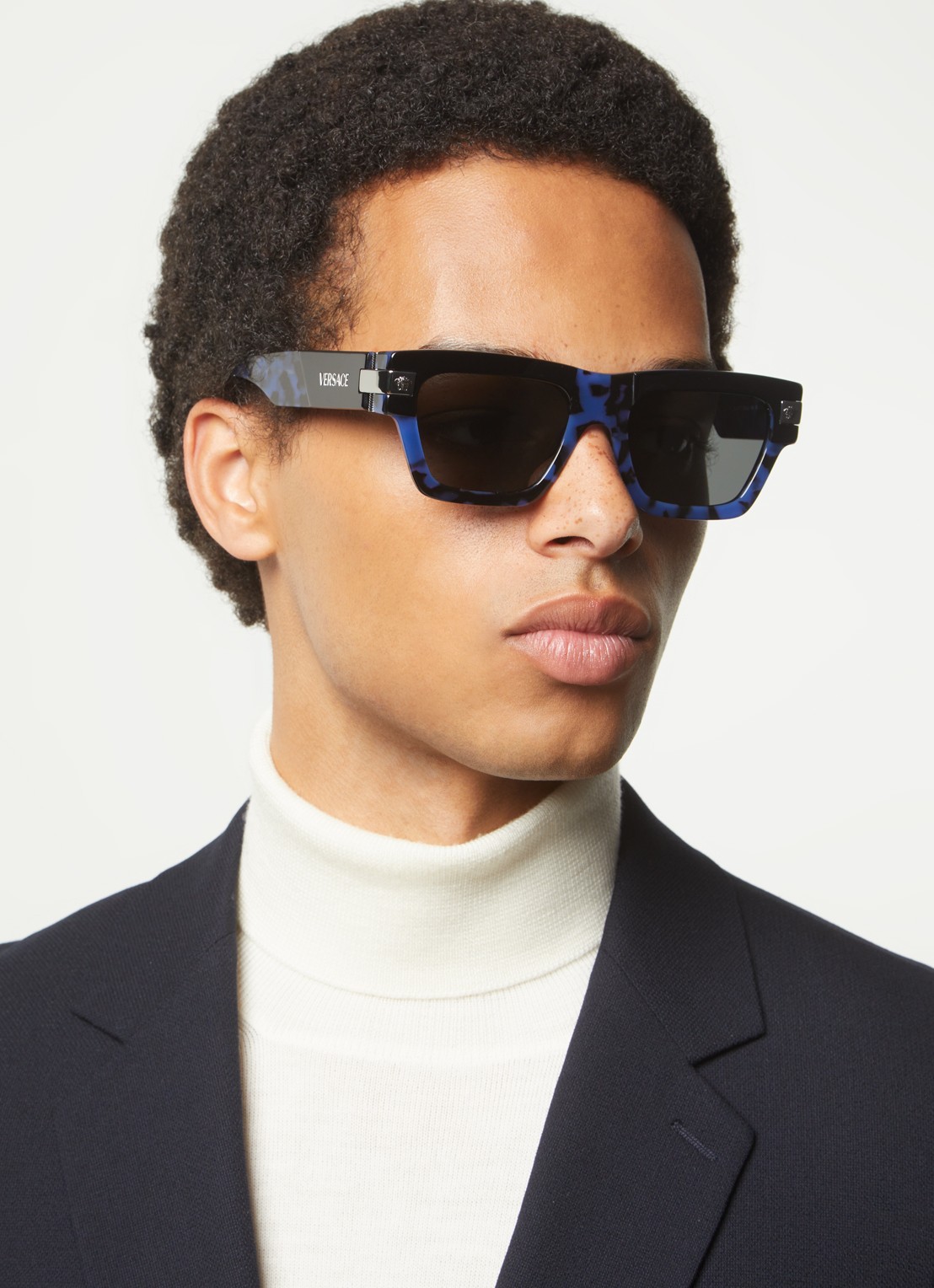 Versace Wayfarer zonnebril VE4464 - voorkant 2 royalblauw