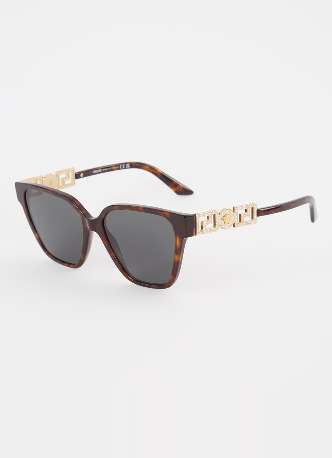 Versace Wayfarer zonnebril VE4471B - voorkant donkerbruin