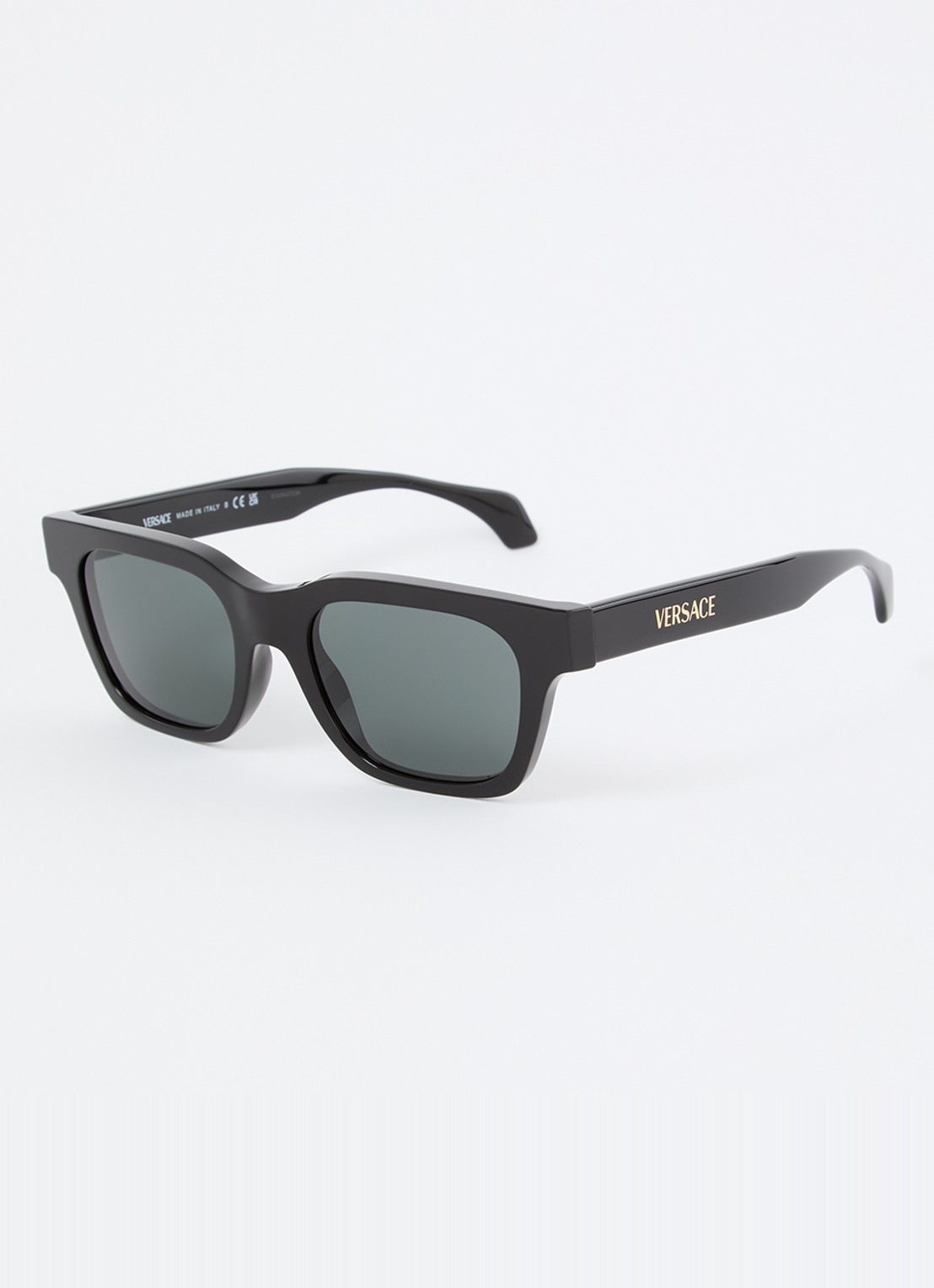 Versace Wayfarer zonnebril VE4486 - voorkant zwart