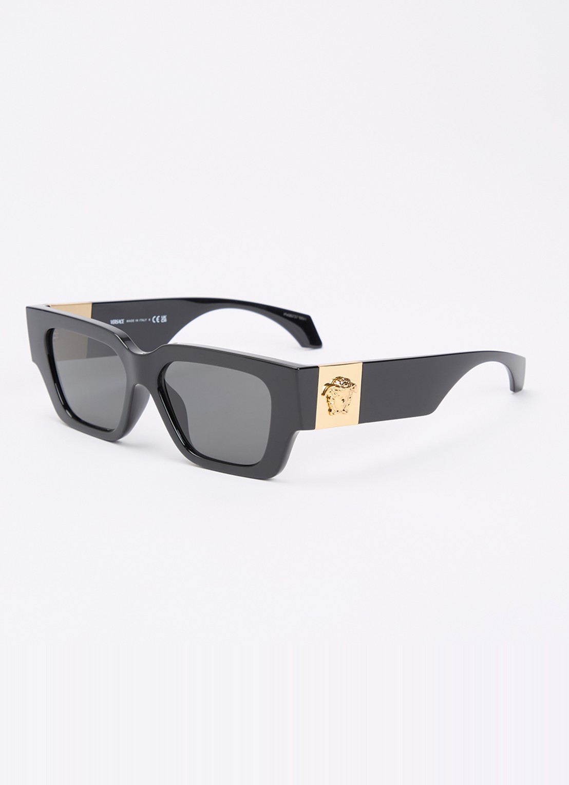 Versace Wayfarer zonnebril VE4497U - voorkant zwart