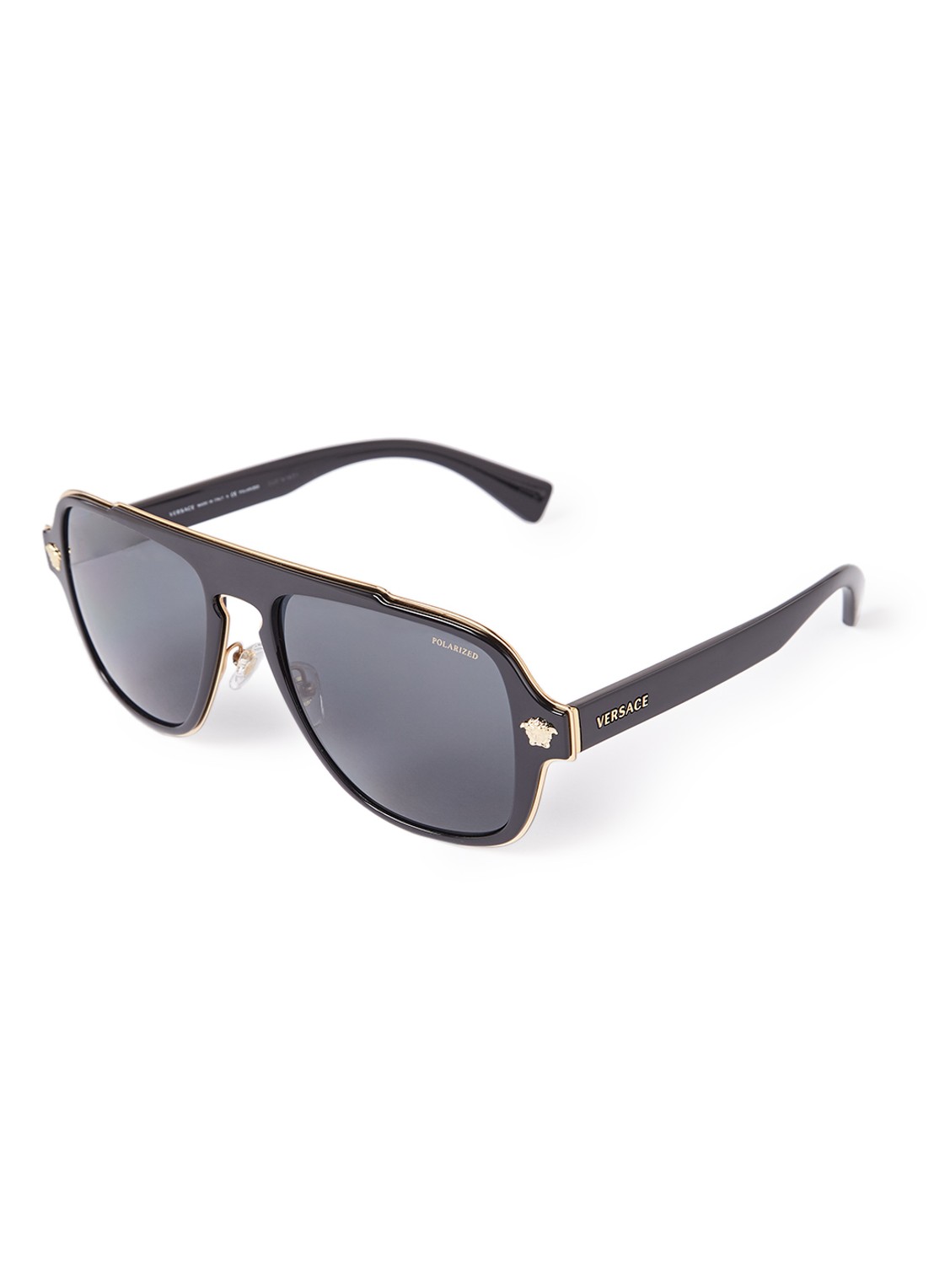 Versace Zonnebril gepolariseerd VE2199 - voorkant zwart