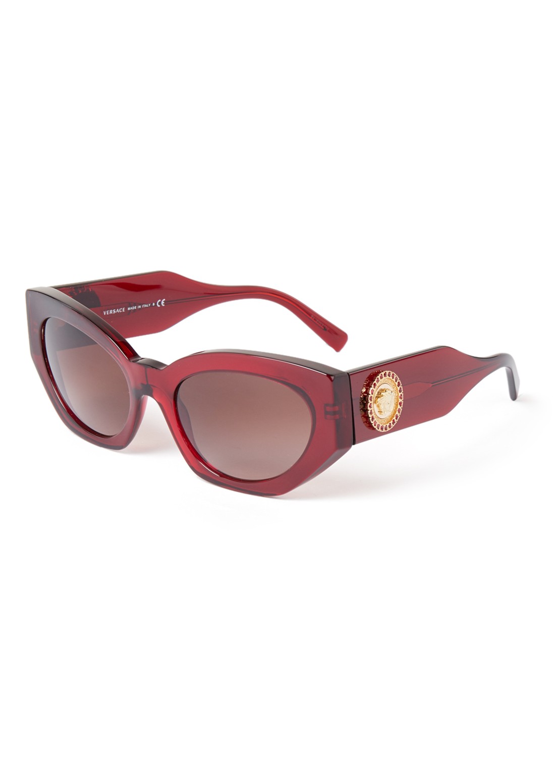 Versace Zonnebril VE4376B - voorkant donkerrood