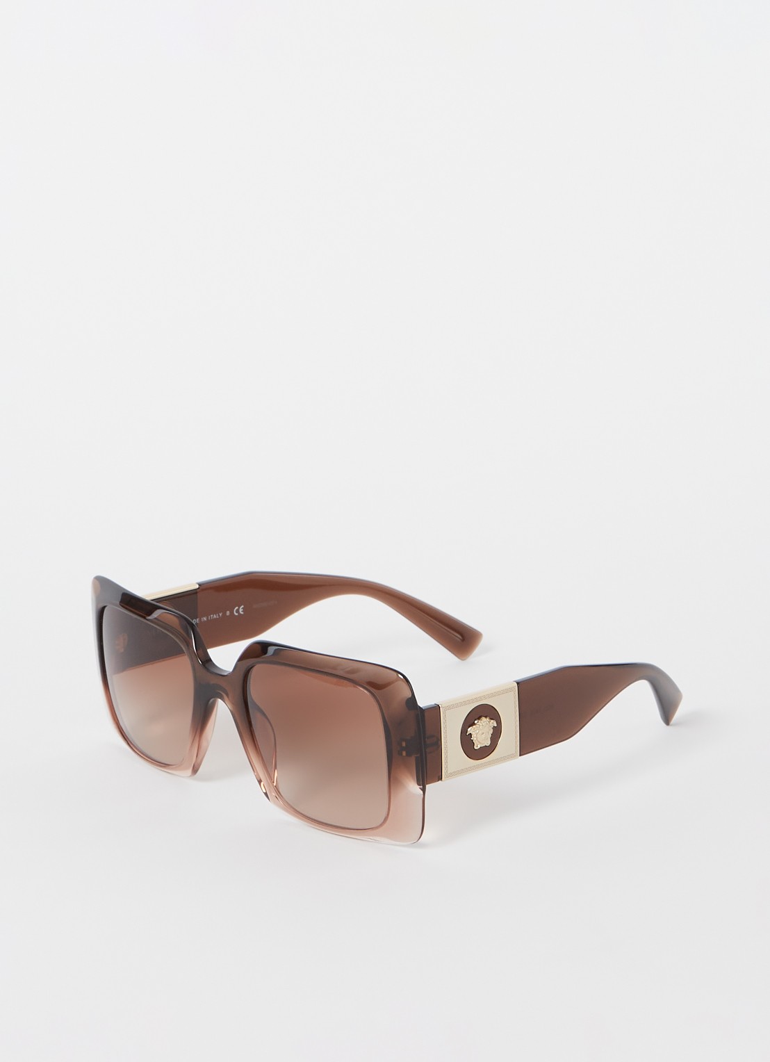 Versace Zonnebril VE4405  - voorkant 3 donkerbruin