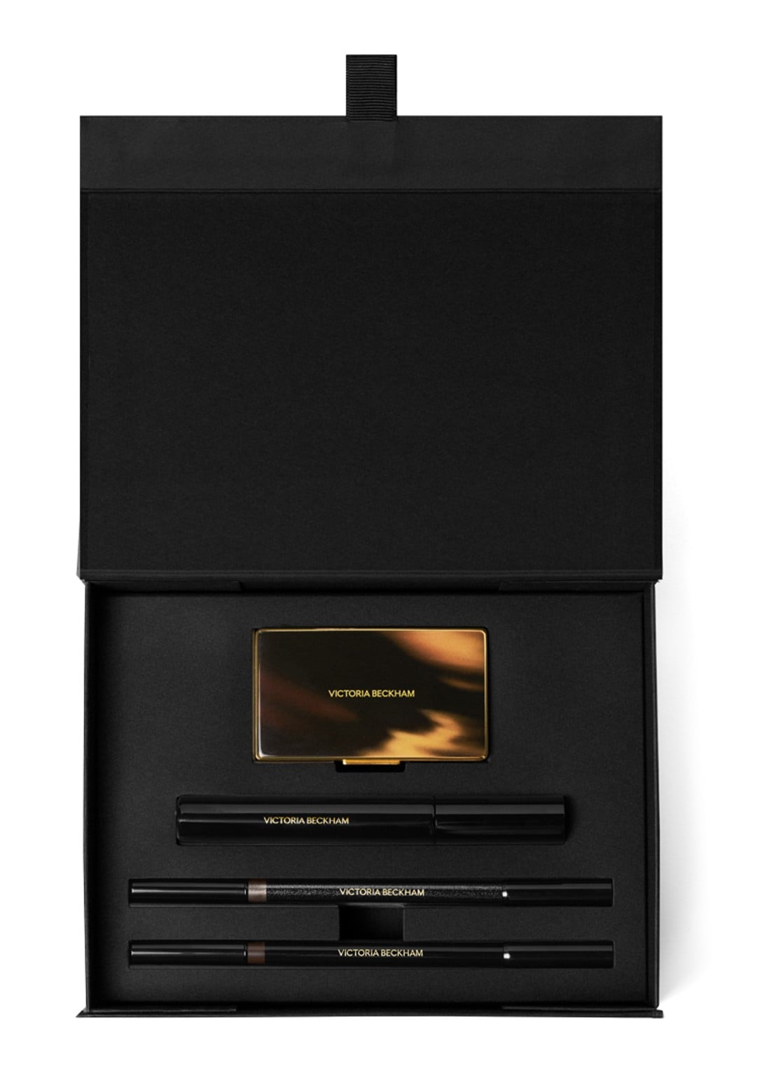 Victoria Beckham 2025 Holiday Set Cocoa Collection - make- up set - voorkant 7 undefined