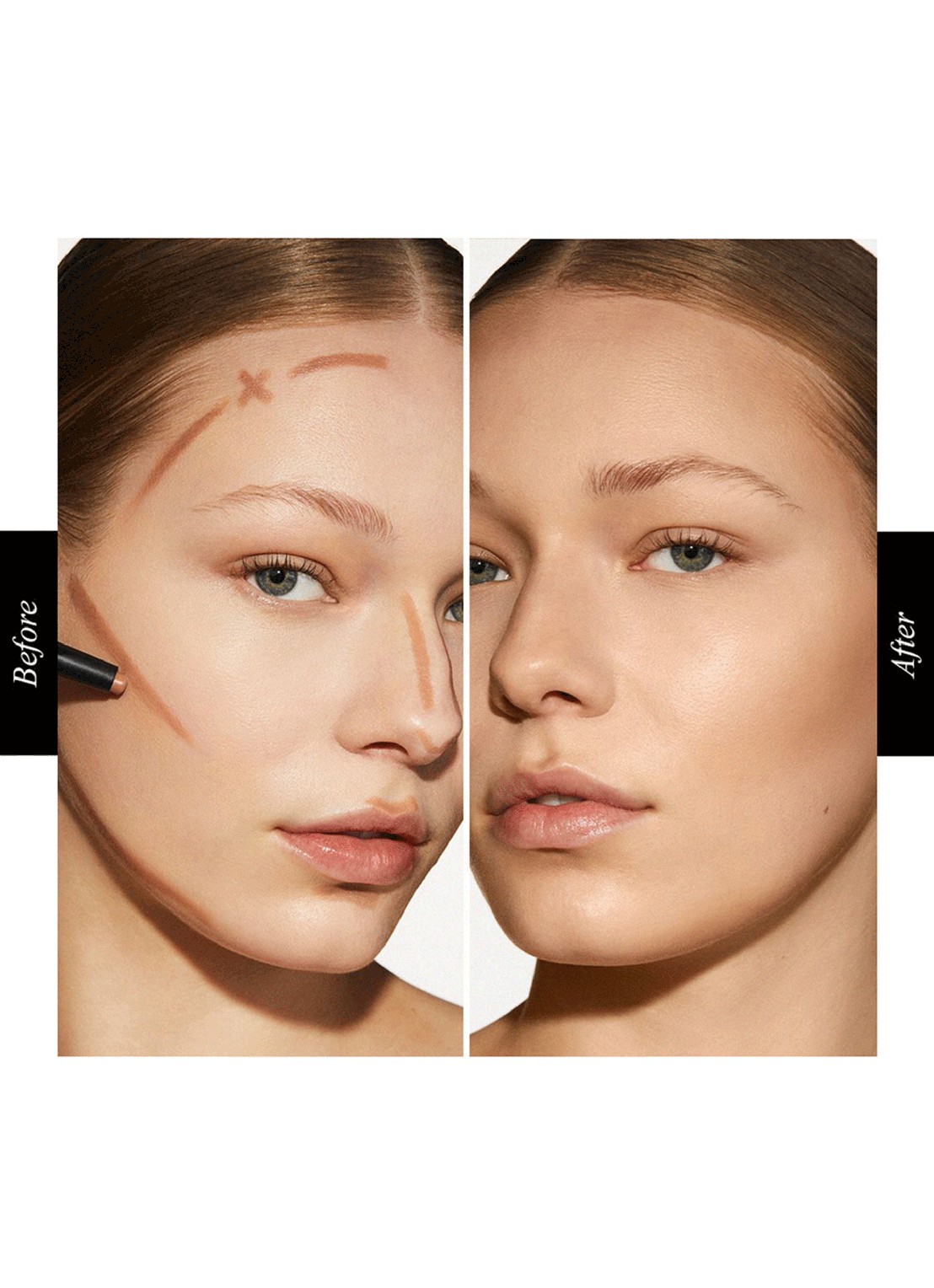 Victoria Beckham Contour Stylus - detail 4 travertine