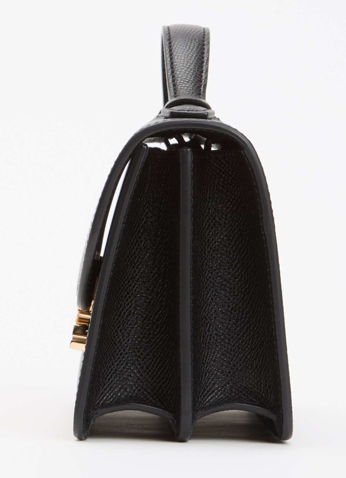 Victoria Beckham Dorian Small handtas van kalfsleer met afneembare schouderriem - detail 3 zwart