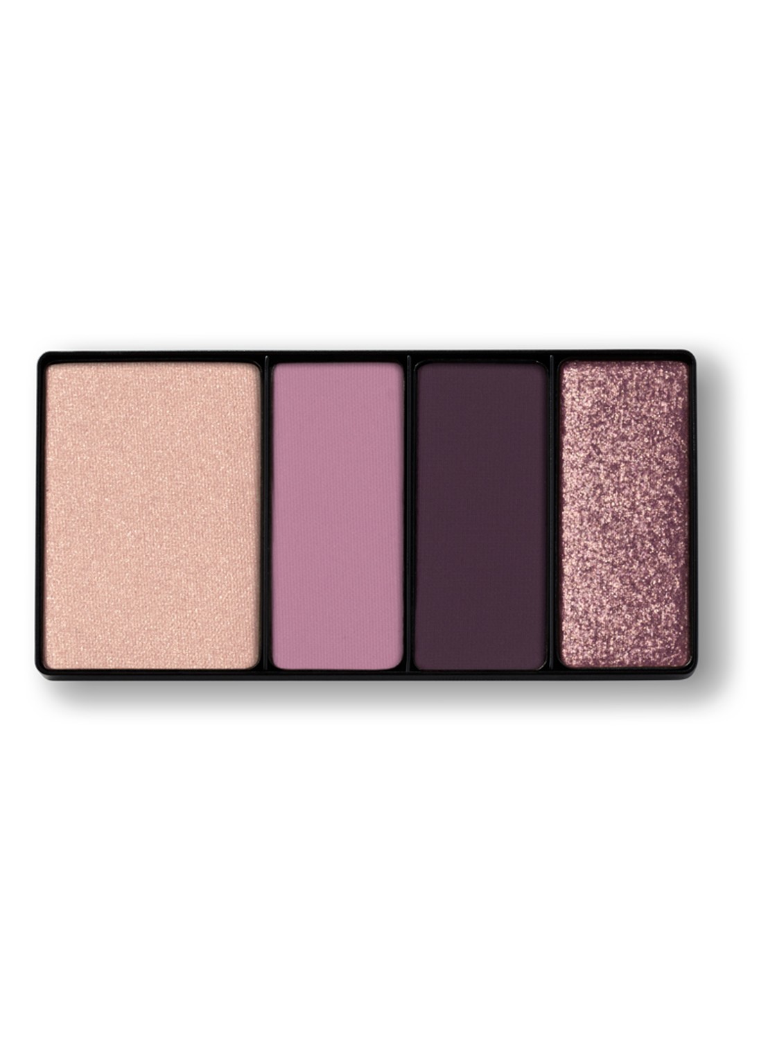 Victoria Beckham Eye Wardrobe Eyeshadow Quad Refill - oogschaduwpalette navulling - voorkant orchid refill
