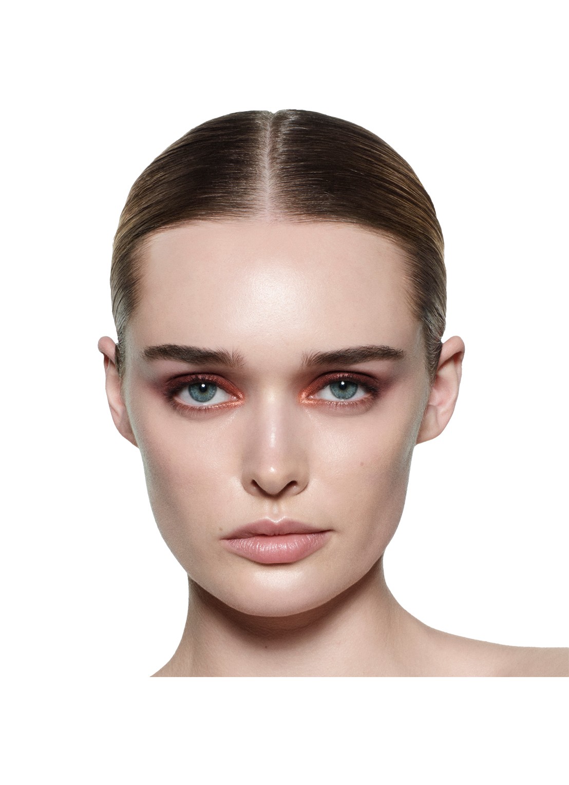 Victoria Beckham Eye Wardrobe - oogschaduwpalette navulling - detail 6 bordeaux refill