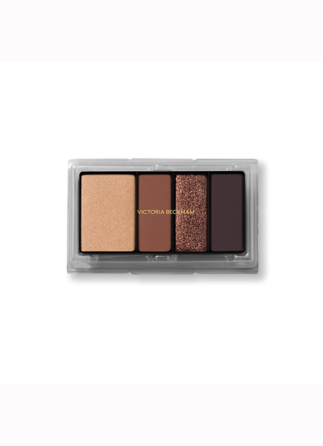 Victoria Beckham Eye Wardrobe - oogschaduwpalette navulling - voorkant 3 cocoa refill