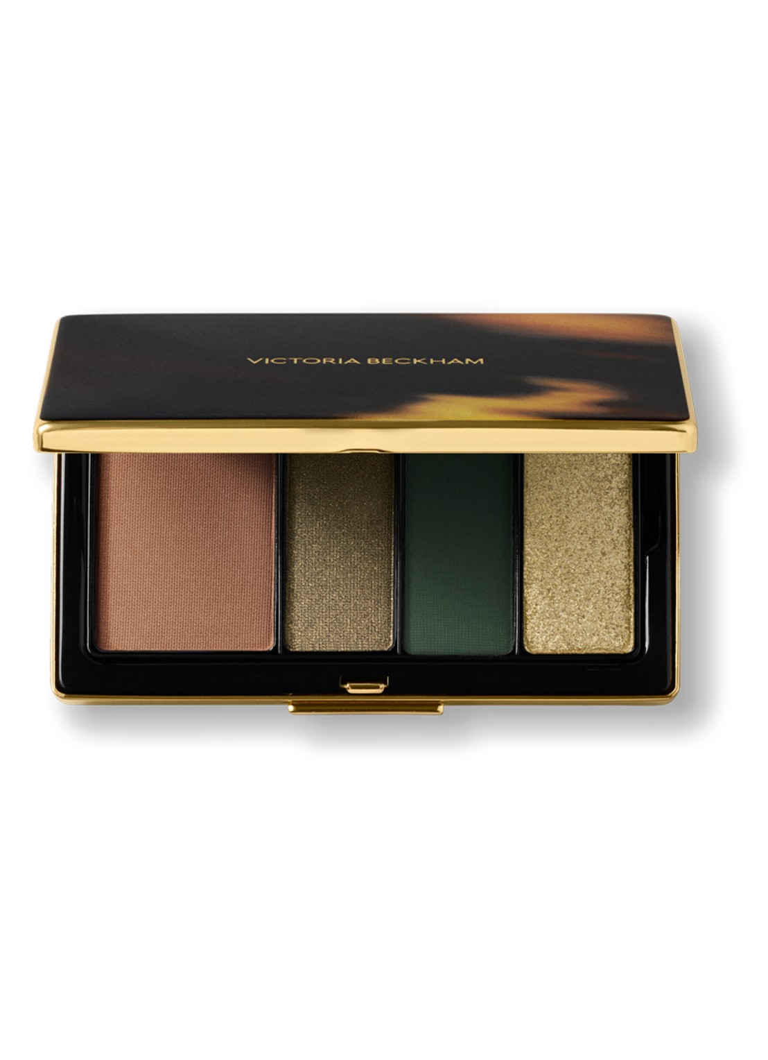 Victoria Beckham Eye Wardrobe - oogschaduwpalette navulling - achterkant olive refill