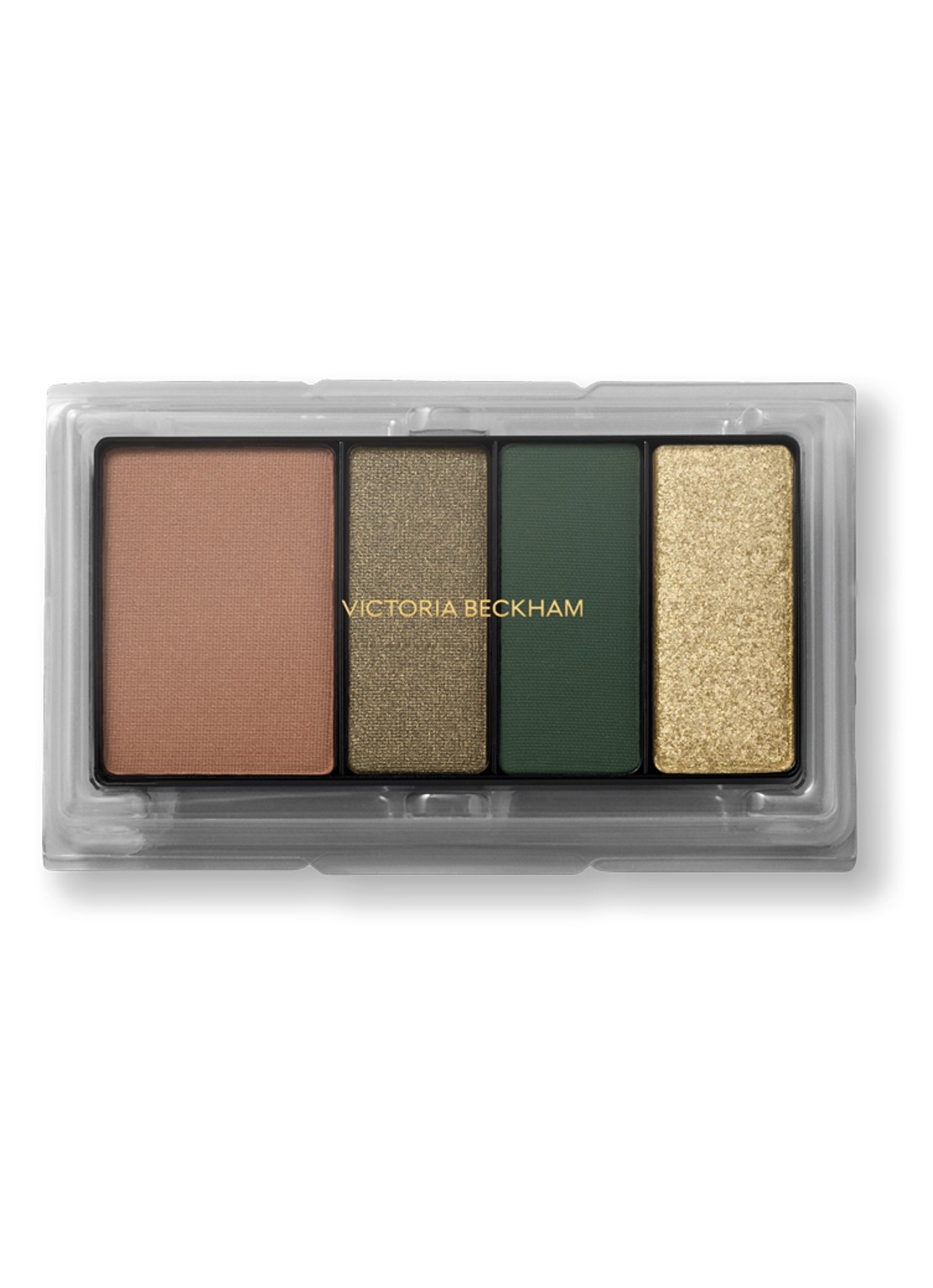 Victoria Beckham Eye Wardrobe - oogschaduwpalette navulling - voorkant 8 olive refill