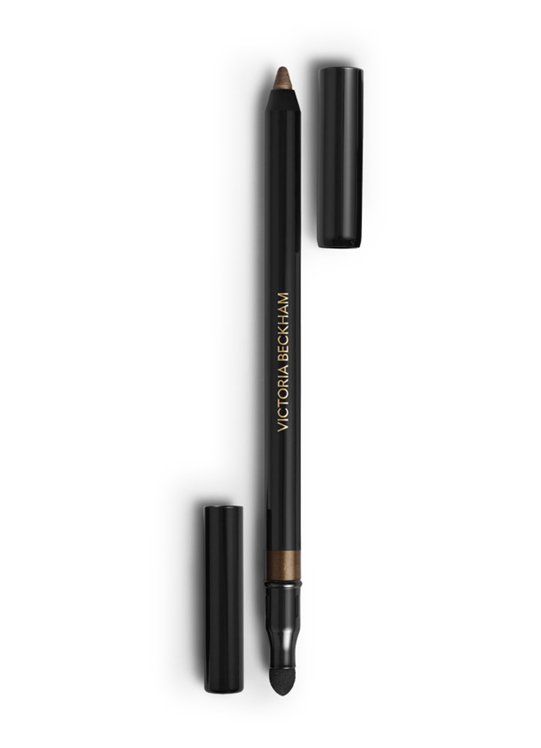 Victoria Beckham Satin Kajal Liner - oogpotlood - voorkant 2 bronze