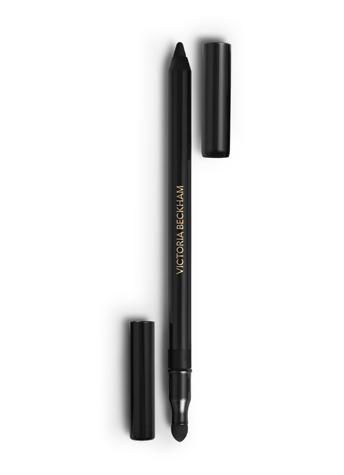 Victoria Beckham Satin Kajal Liner - oogpotlood - voorkant black