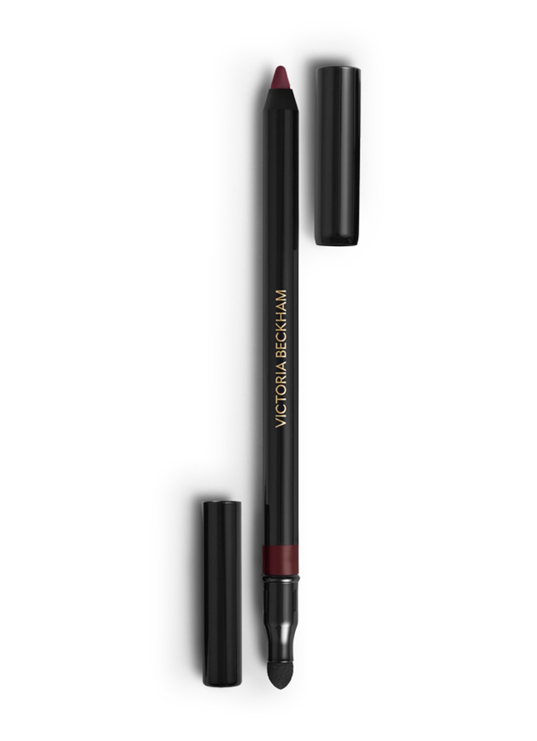 Victoria Beckham Satin Kajal Liner - oogpotlood - voorkant 3 bordeaux