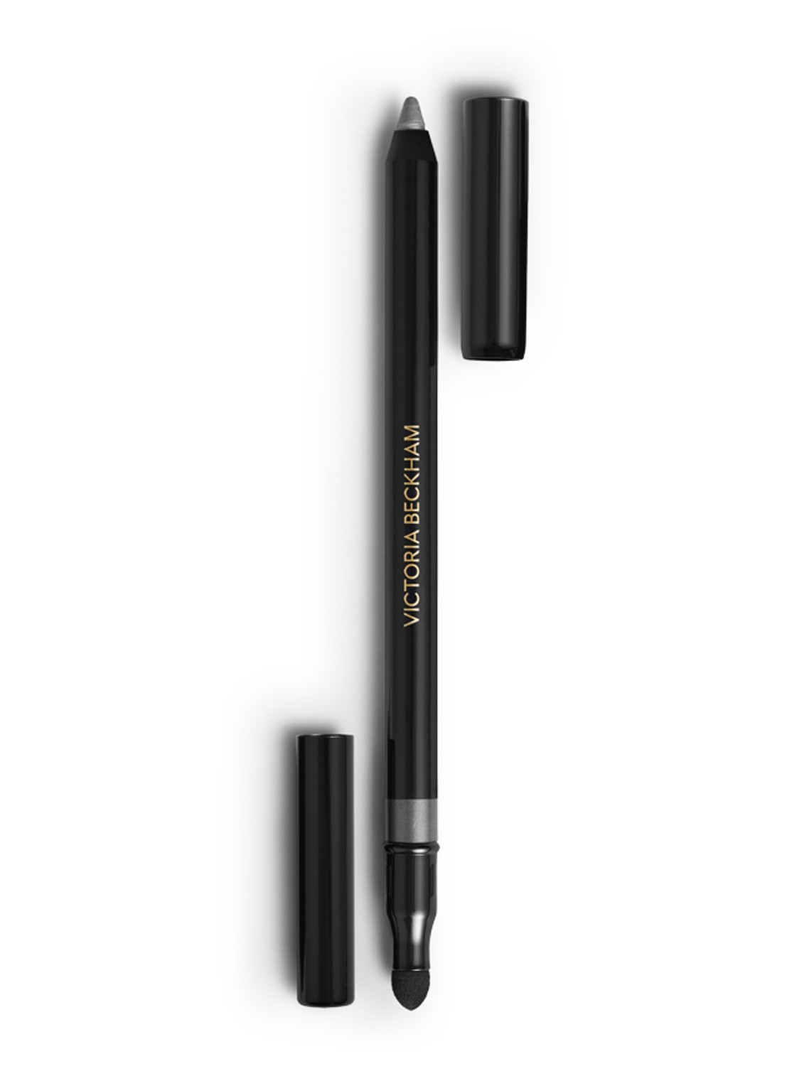 Victoria Beckham Satin Kajal Liner - oogpotlood - voorkant sea grey