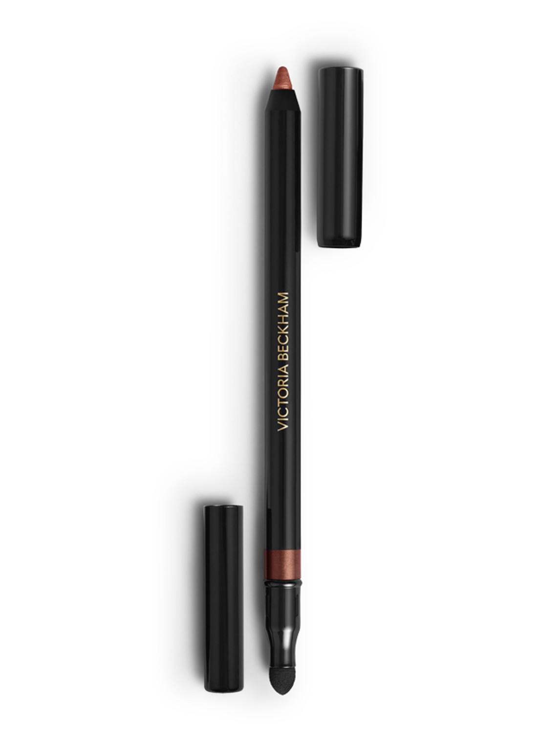 Victoria Beckham Satin Kajal Liner - oogpotlood - voorkant 3 copper