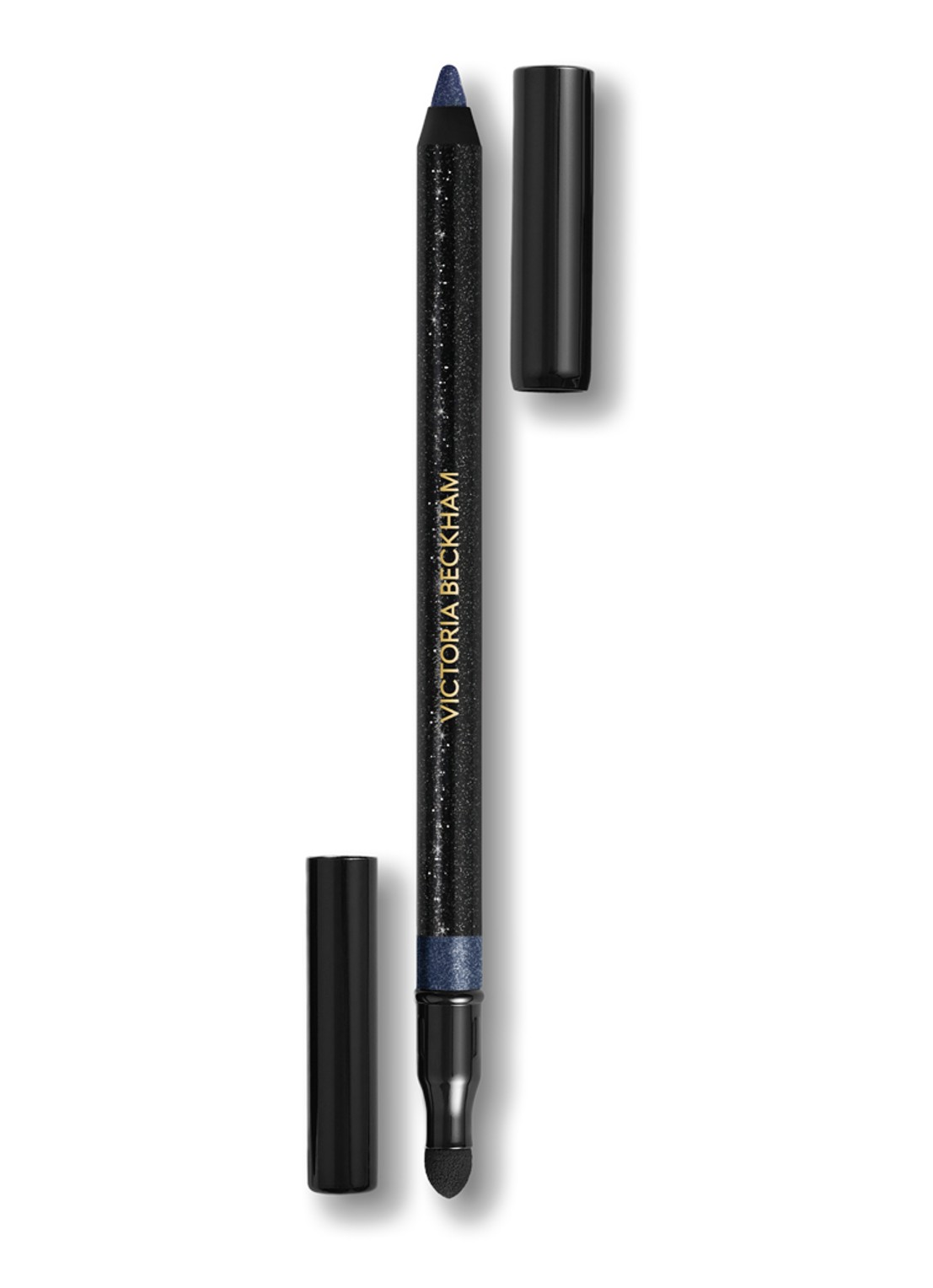 Victoria Beckham Satin Kajal Liner - waterproof eyeliner - voorkant 3 navy noir pavé