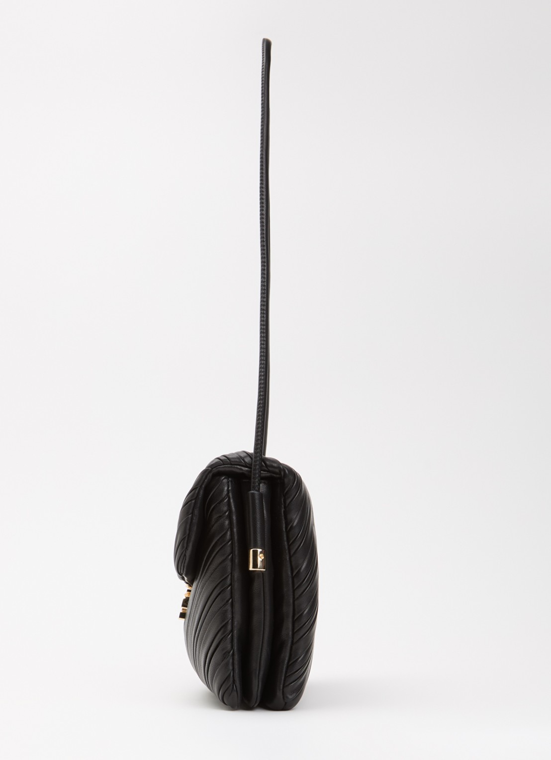Victoria Beckham Soft Dorian schoudertas van kalfsleer - detail 5 zwart