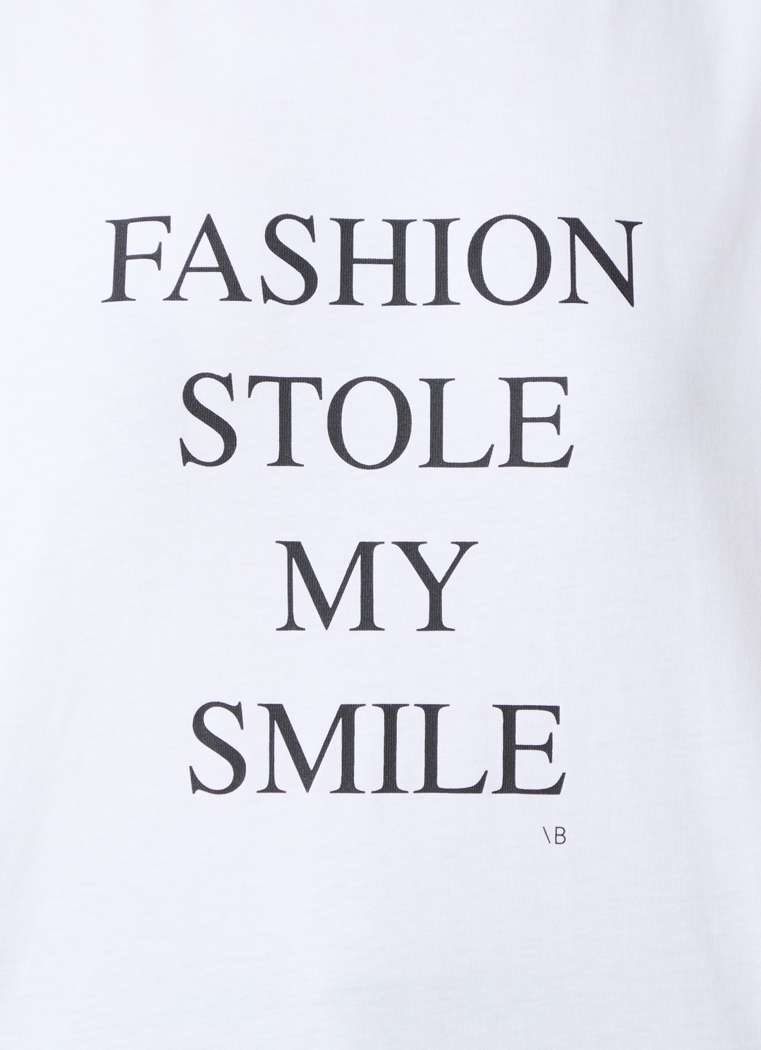 Victoria Beckham T-shirt met print  - detail 3 wit