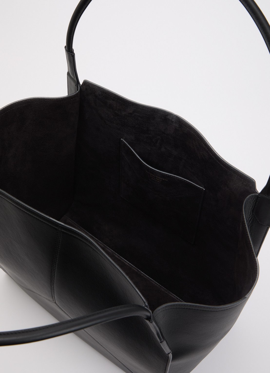 Victoria Beckham Victoria shopper van kalfsleer - detail zwart