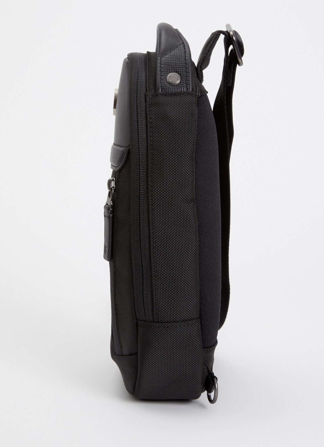 Victorinox Architecture Urban 2 crossbodytas met leren details - detail 4 zwart