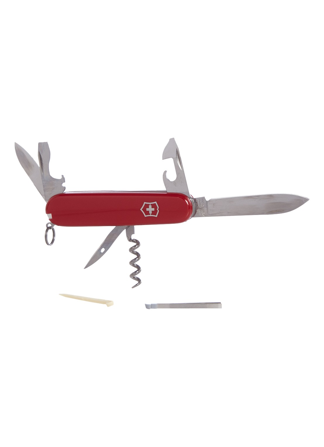 Victorinox Camper zakmes 13-delig - voorkant 2 steenrood
