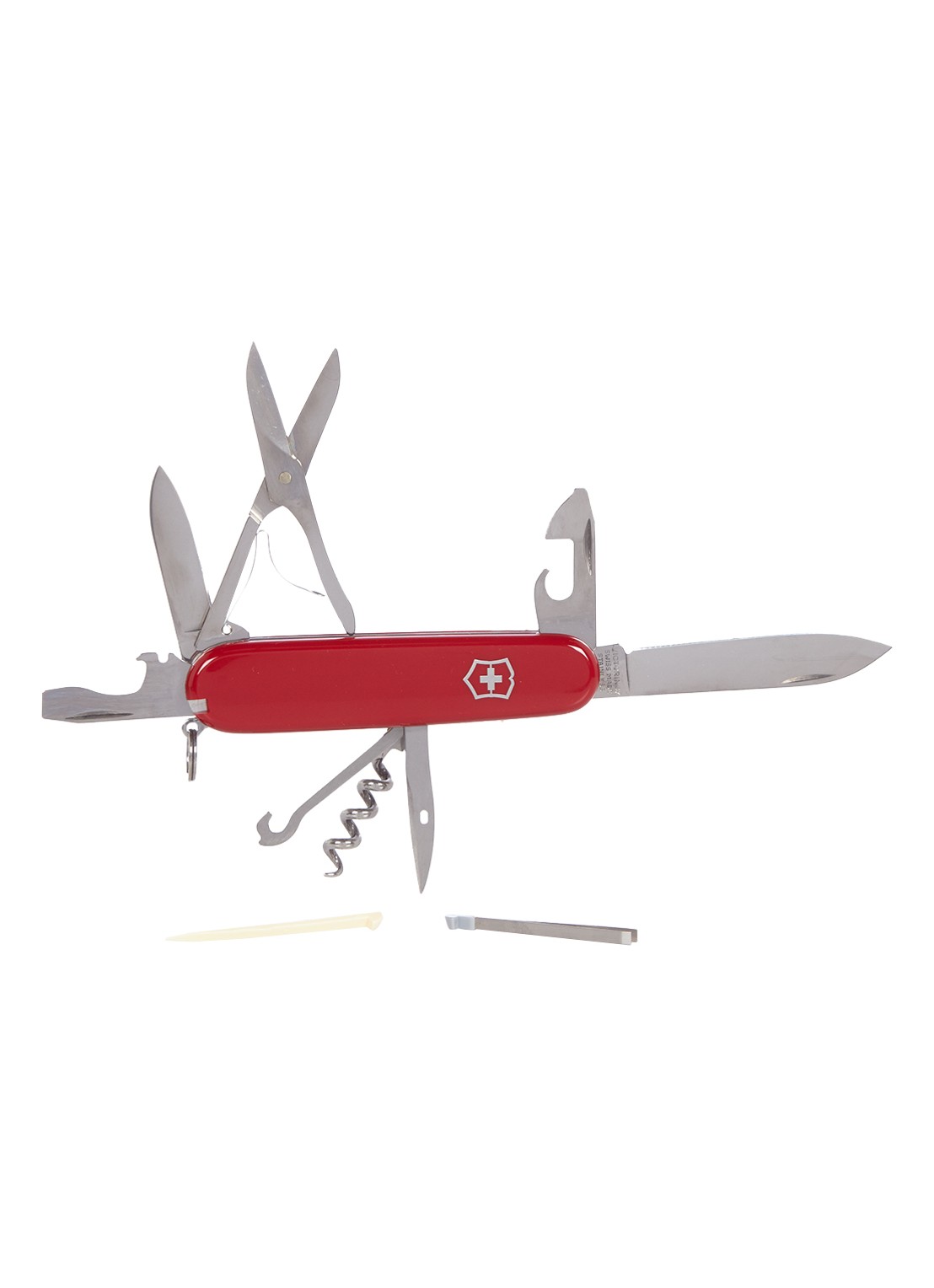 Victorinox Climber zakmes - detail steenrood