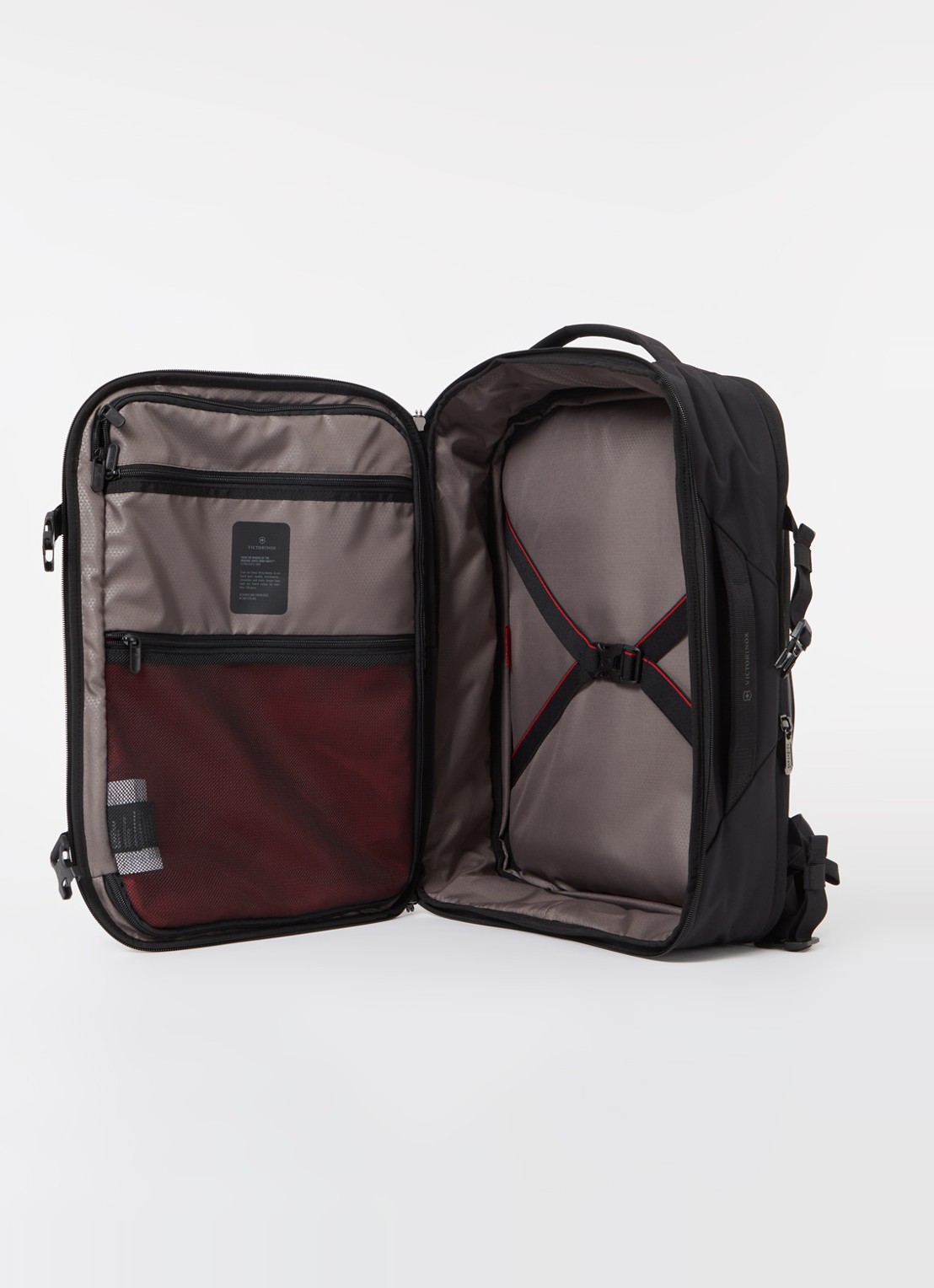 Victorinox Crosslight rugzak met 15 inch laptopvak - detail 2 zwart