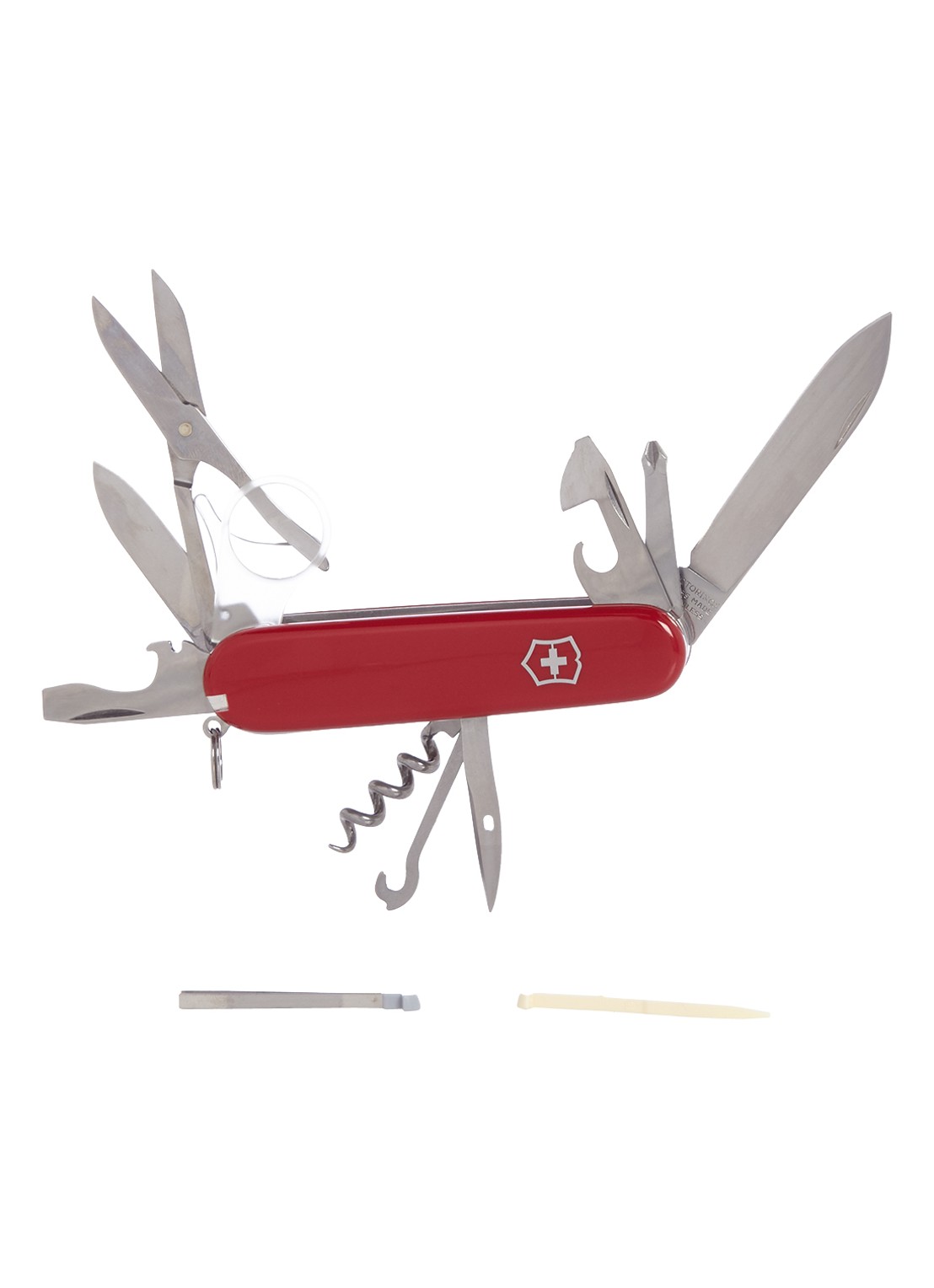Victorinox Explorer zakmes 16-delig - detail steenrood