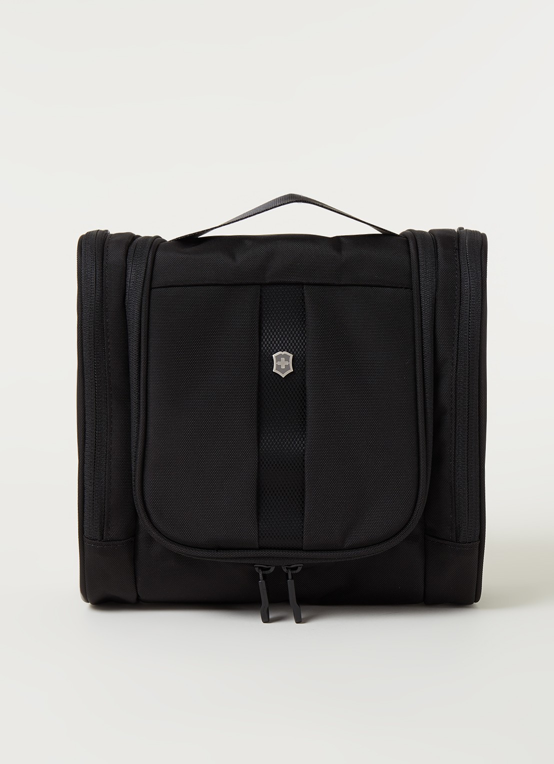Victorinox Toilettas met logo - voorkant zwart