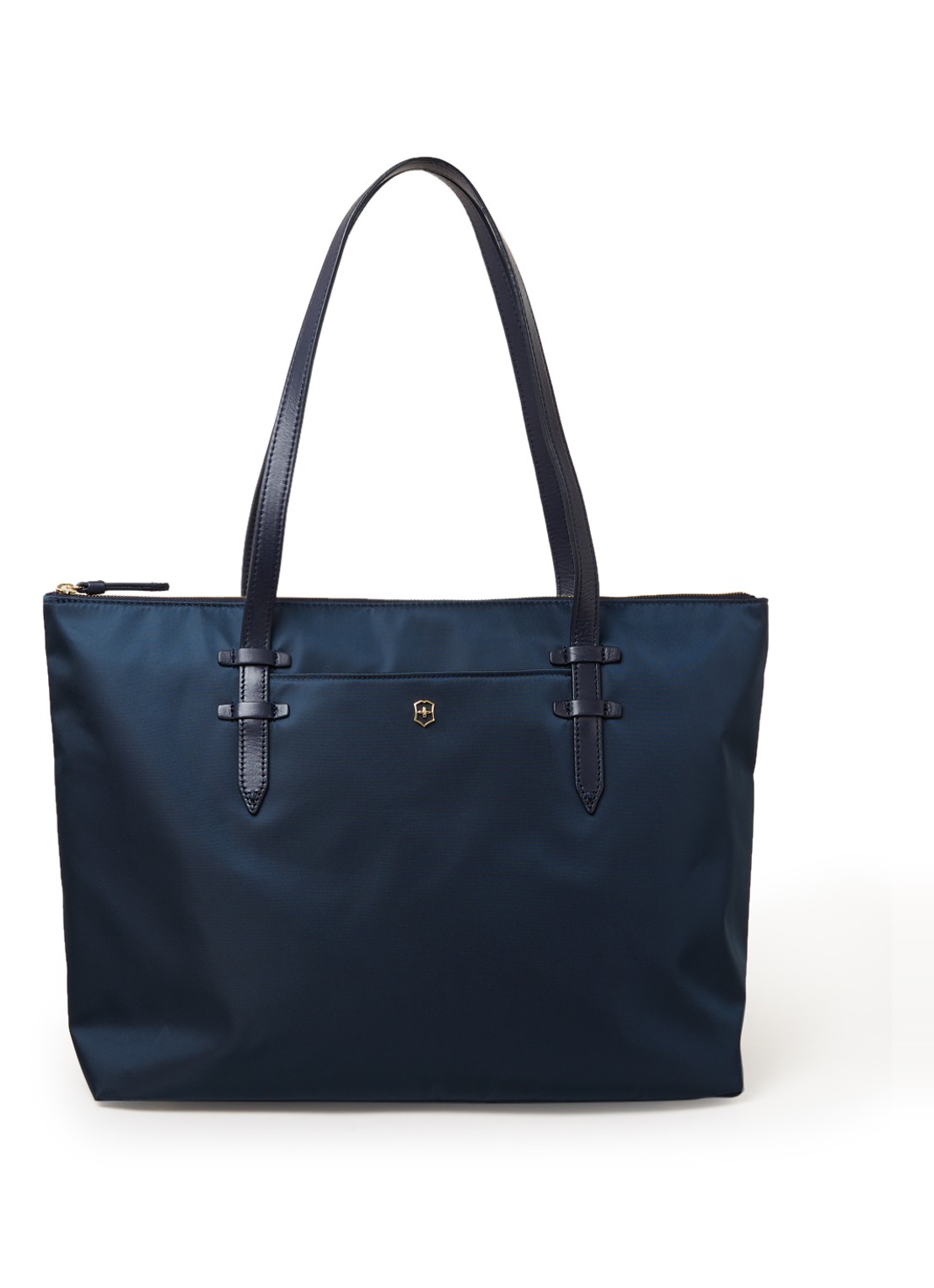 Victorinox Victoria 2.0 Deluxe schoudertas met 16 inch laptopvak - voorkant 3 donkerblauw