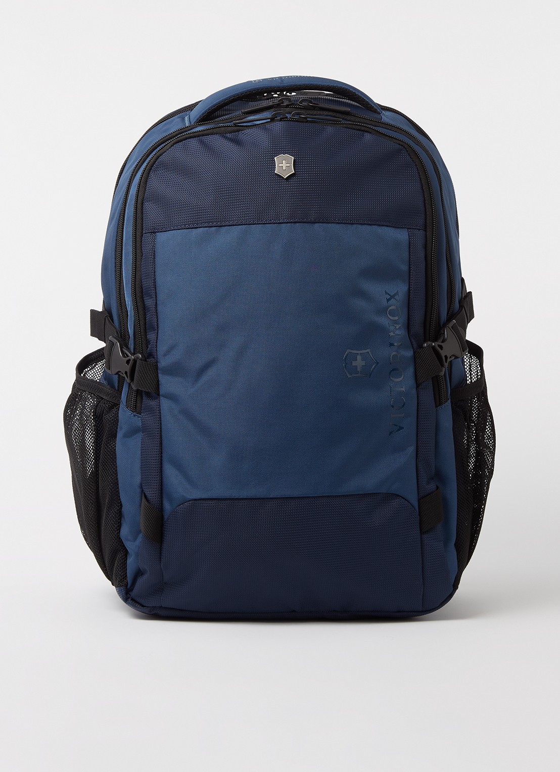Victorinox VX Sport EVO rugzak met 16 inch laptopvak - voorkant blauw