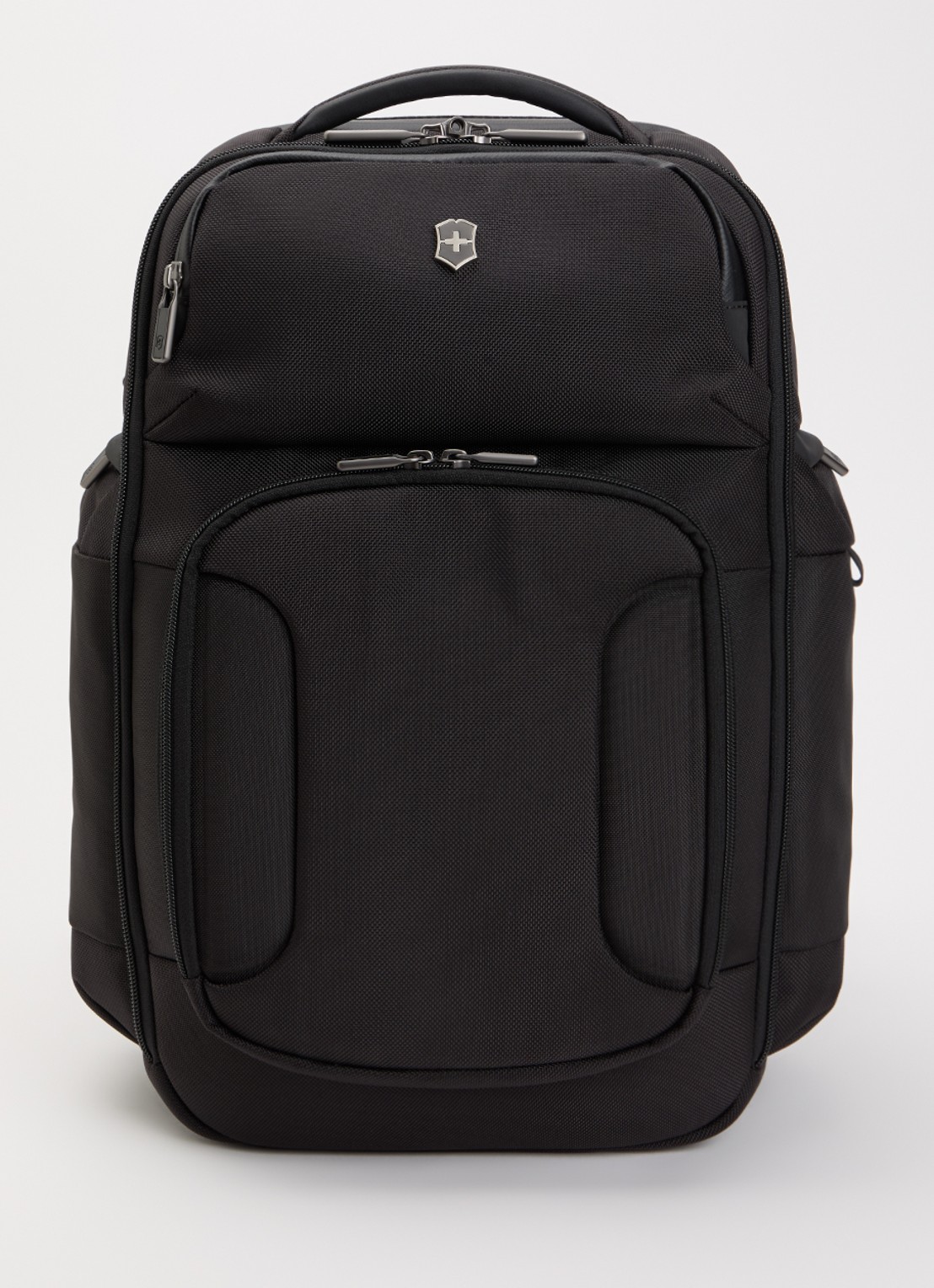 Victorinox Werks Traveler 7.0 Deluxe rugzak met 15,6 inch laptopvak - unisex - voorkant 2 zwart