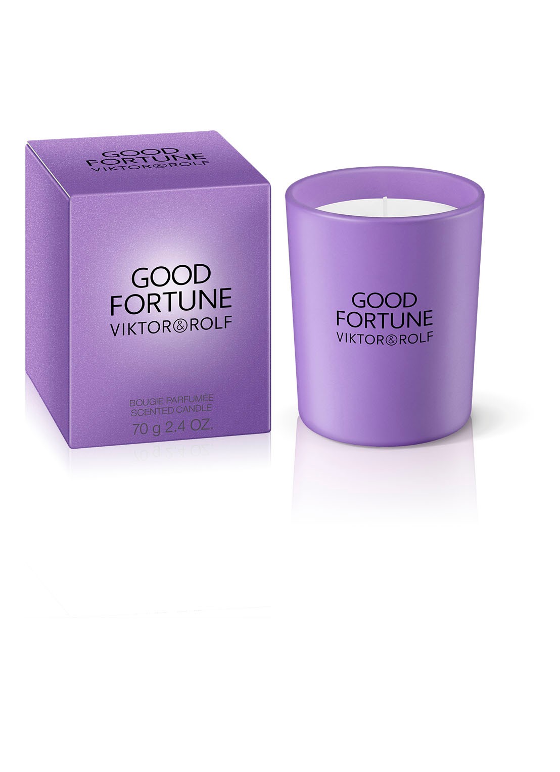 Viktor&Rolf Jouw cadeau: Good Fortune Candle - geurkaars 70 gram - voorkant undefined