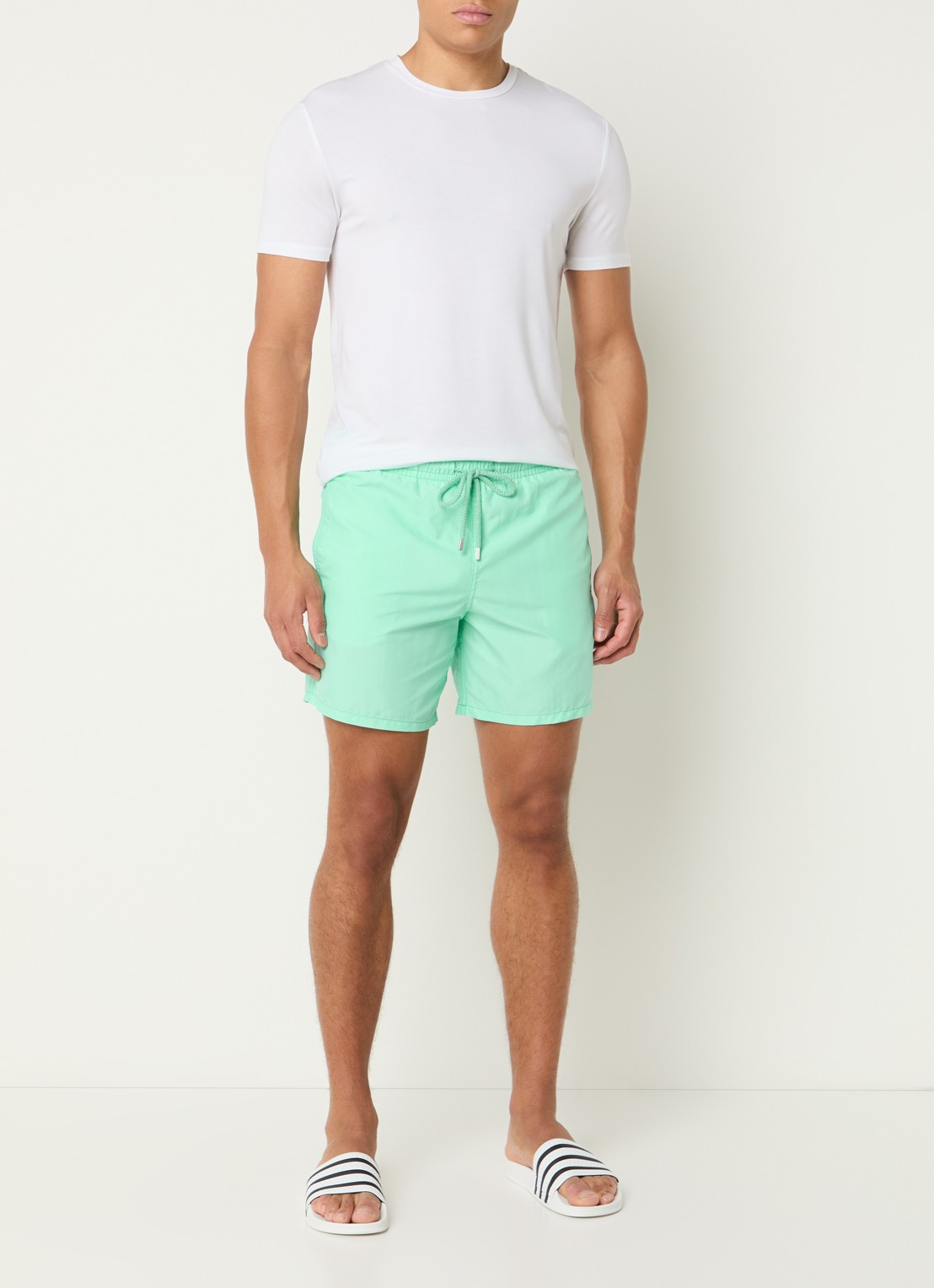 Vilebrequin Moorea zwemshorts met steekzakken - voorkant 4 mint